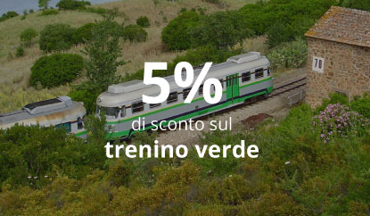 Trenino Verde + Nuraghi - 5% di sconto sul trenino verde